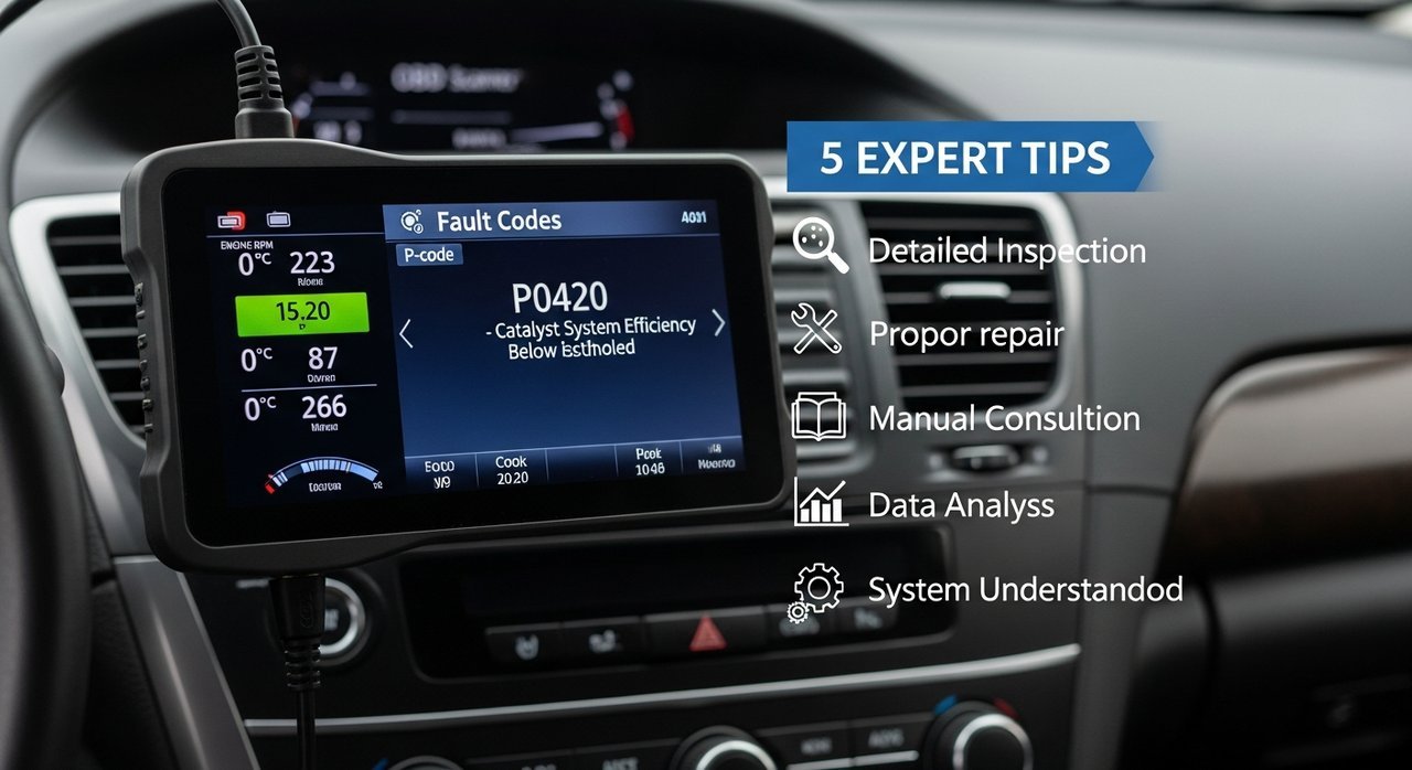 OBD 진단기 역할과 고장 코드 확인 방법, 전문가 비법 5가지
