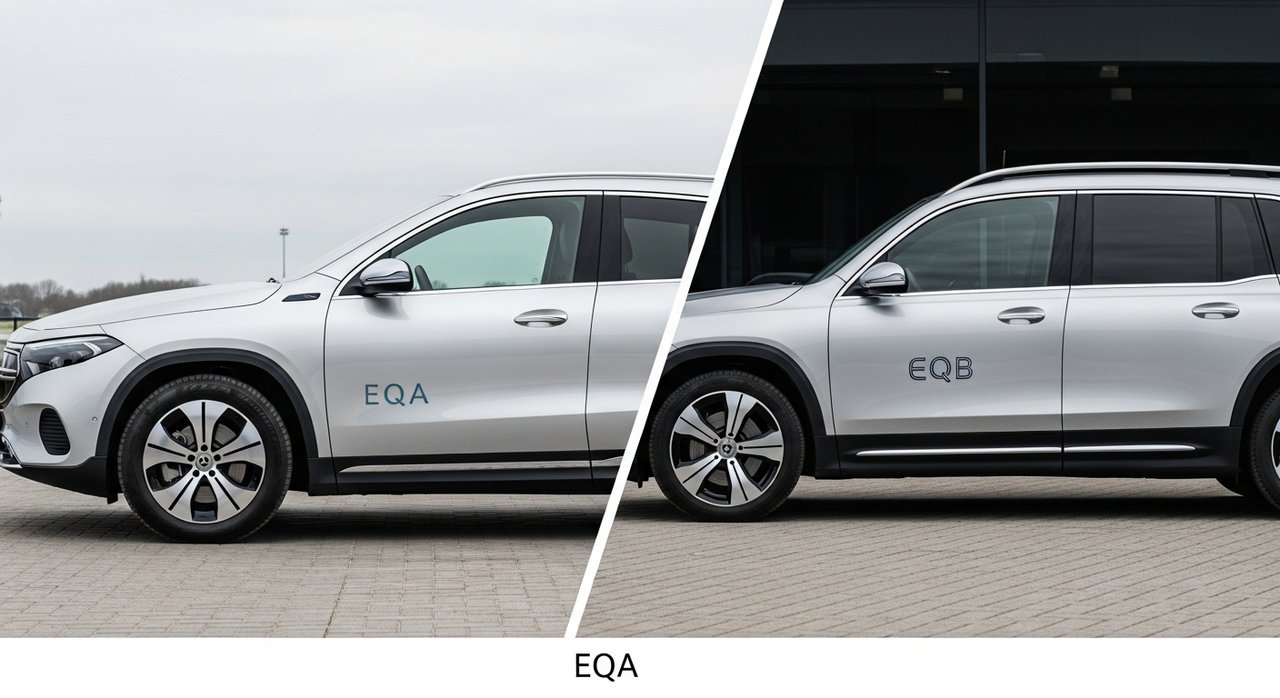 벤츠 EQA 중고차와 EQB 중고차 패밀리용 비교하면 어떤가요: 5가지 핵심