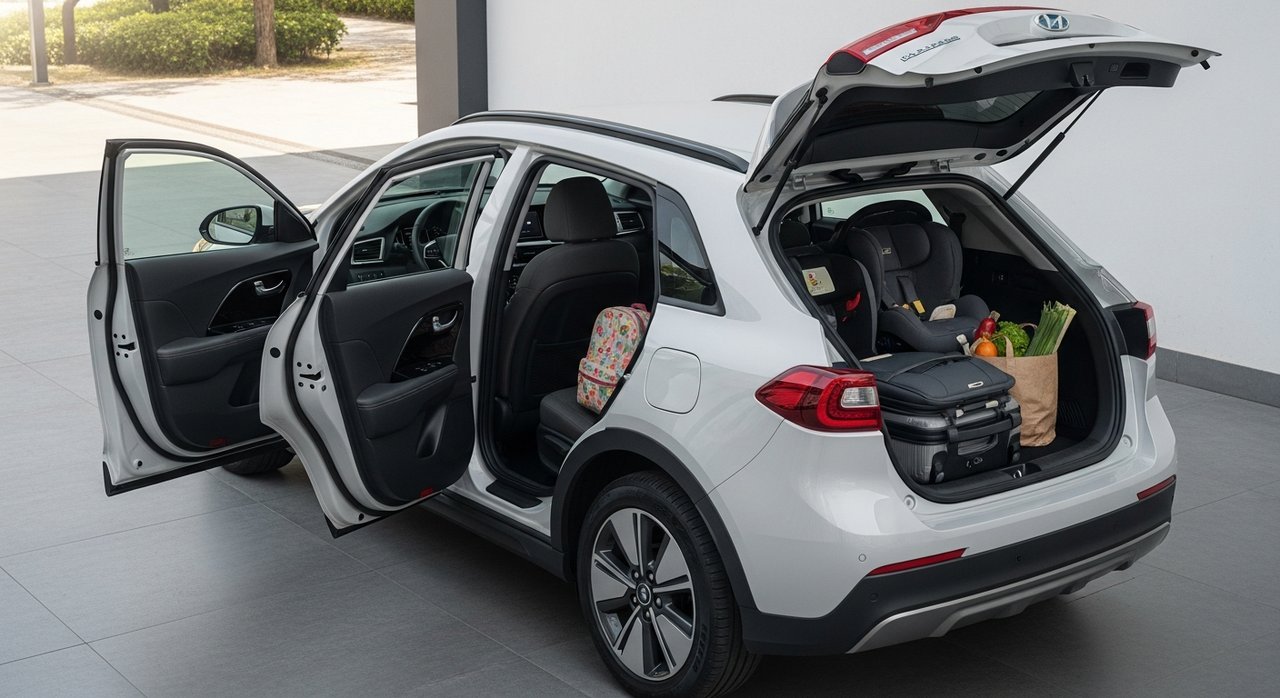 니로 EV 중고차 패밀리카로 쓰기 충분한 공간인가요? 3가지 핵심 분석