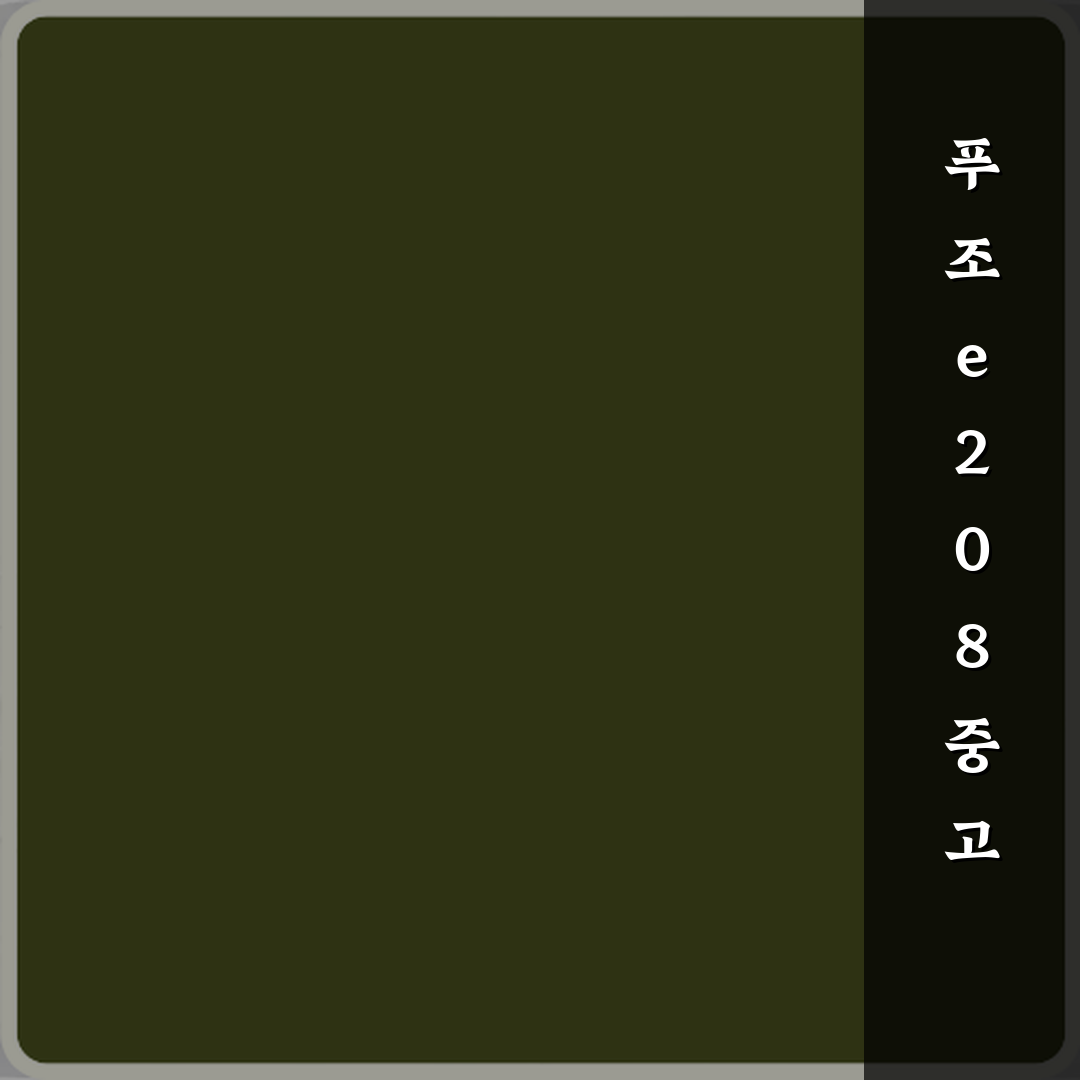 푸조 e208 중고차 실주행거리 너무 짧지 않나요? 5가지 핵심 분석